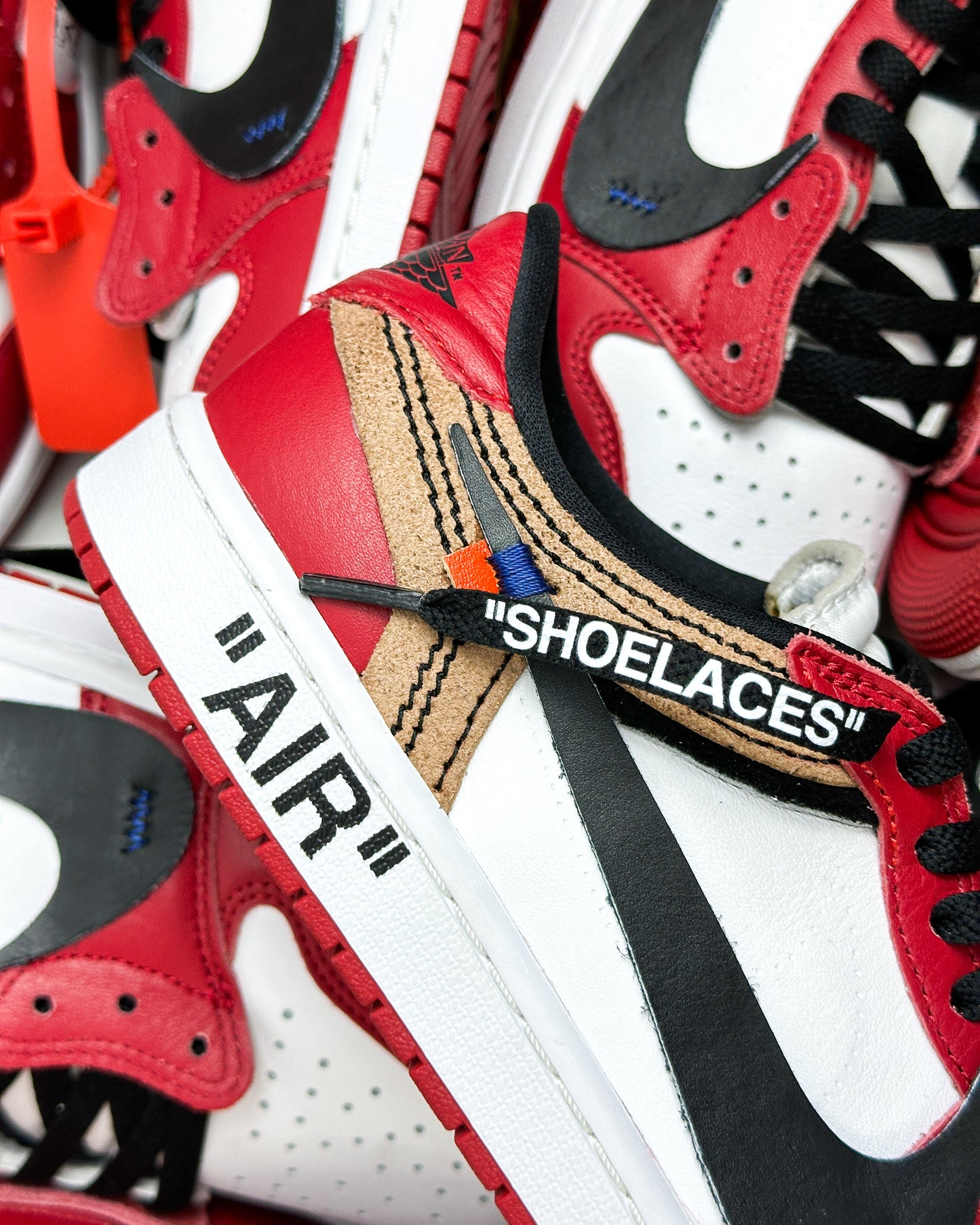 Jordan 1 Low "Off-White Chicago" Custom