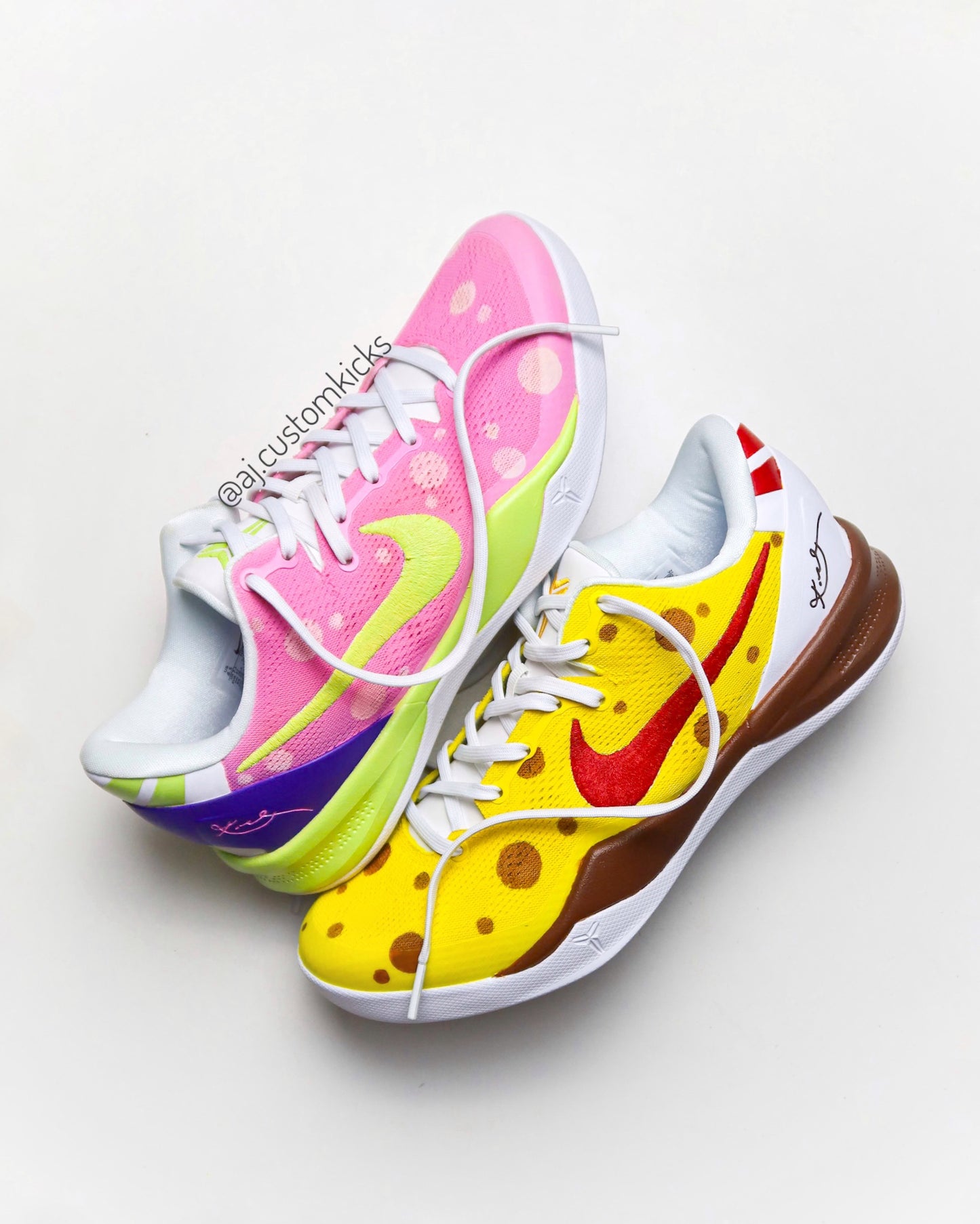 Kobe 8 'SpongeBob x Patrick' Custom
