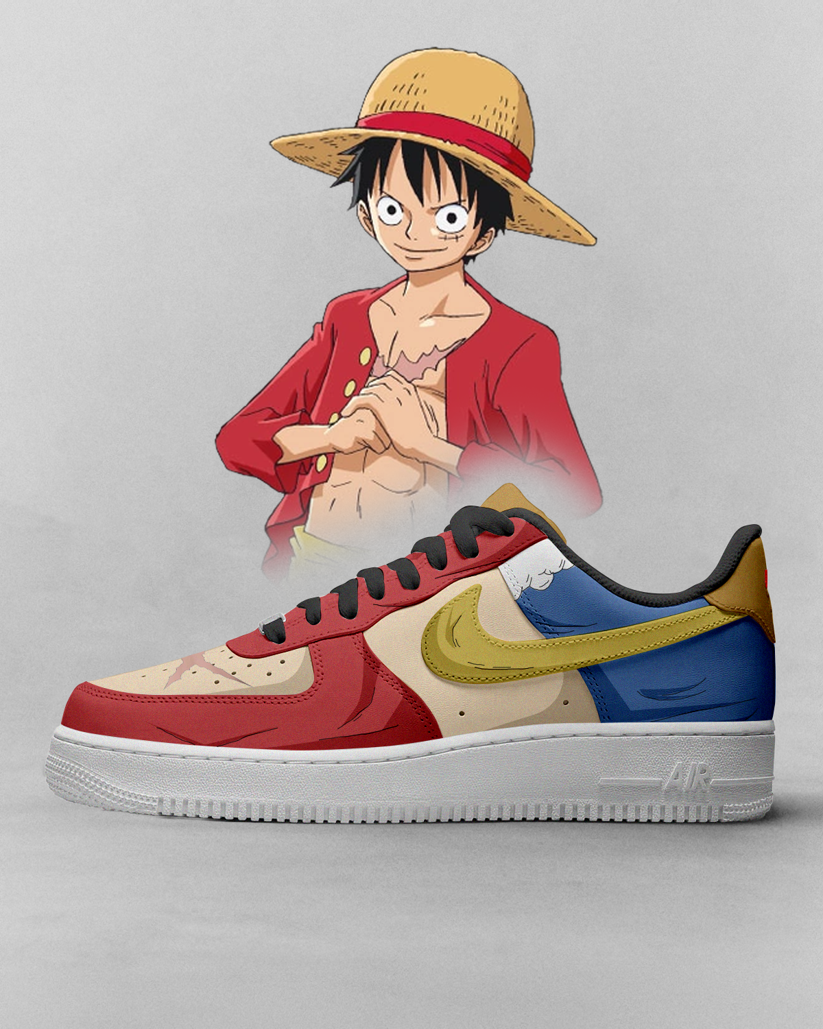 AF1 "Luffy" Custom