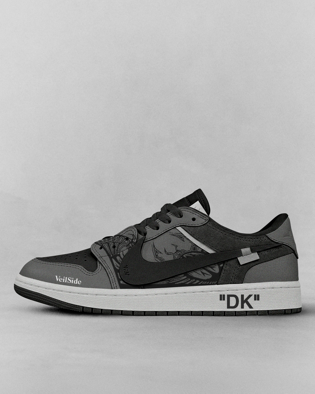 Jordan 1 Off-White "DK's Fairlady" Custom