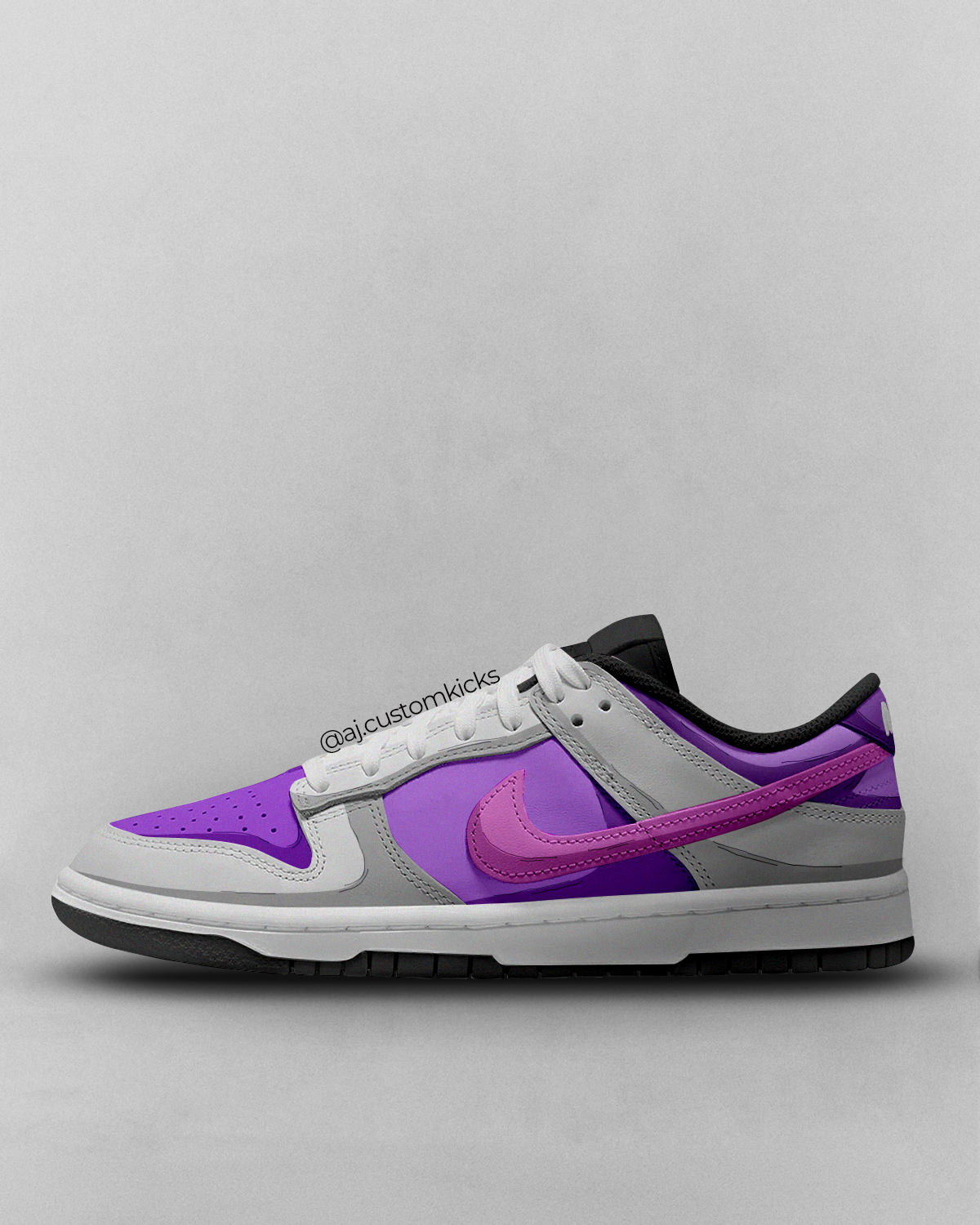DBZ Frieza Custom Dunks