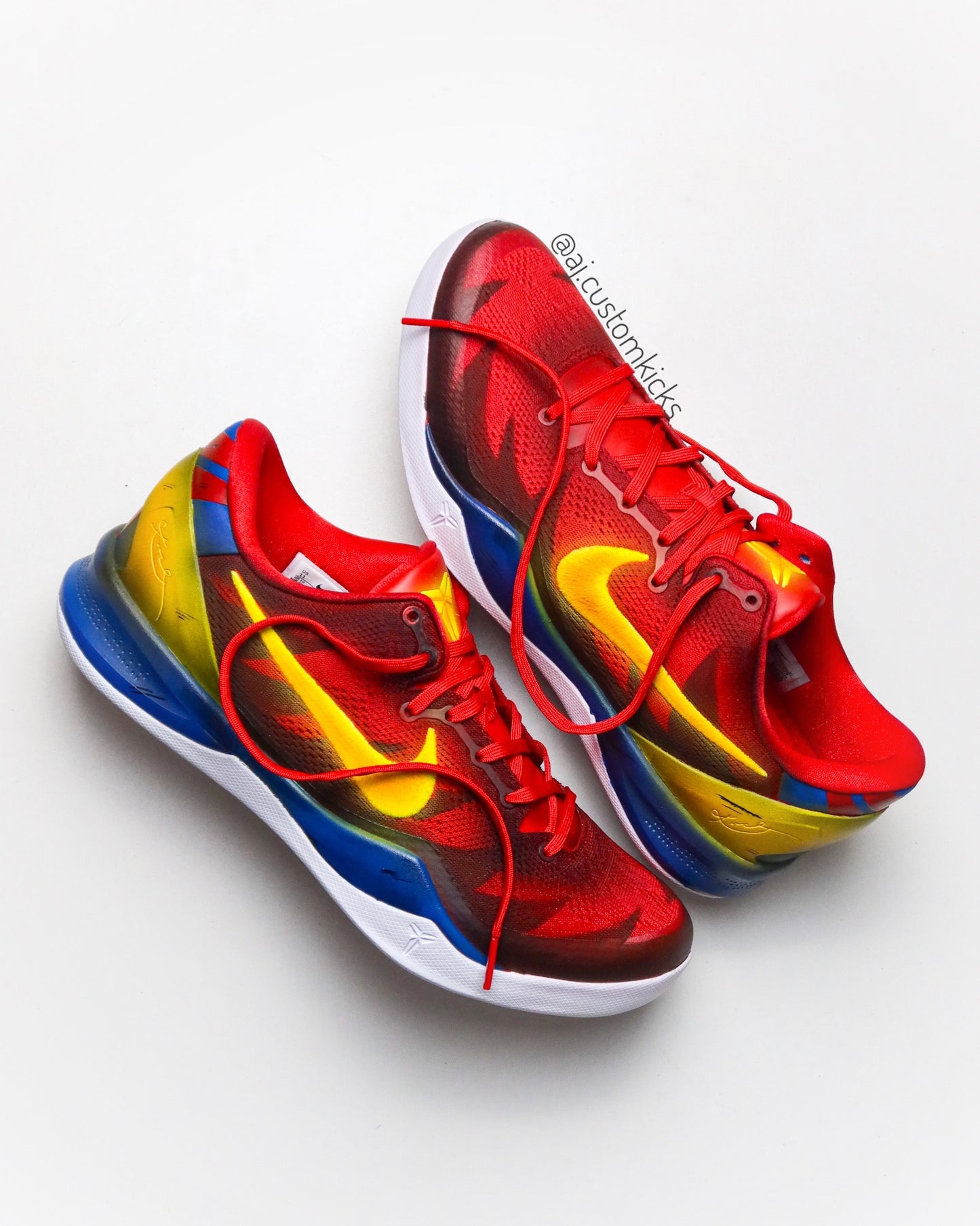 Kobe 8 'Goku Super Saiyan 4' Custom