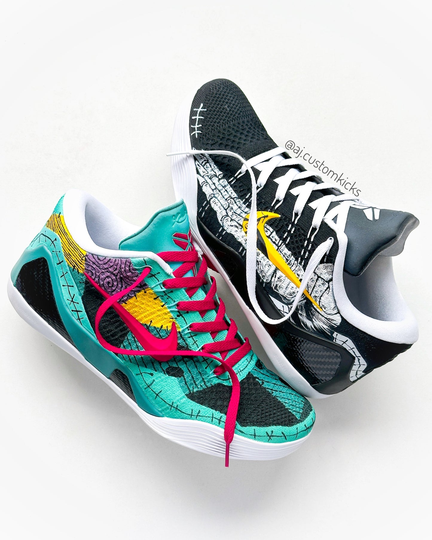 Kobe 9 'Jack and Sally' Custom