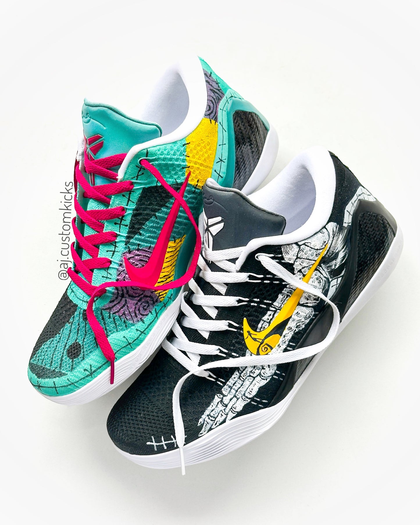Kobe 9 'Jack and Sally' Custom