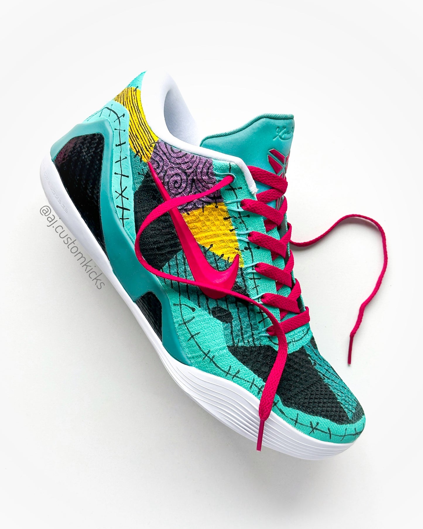 Kobe 9 'Jack and Sally' Custom