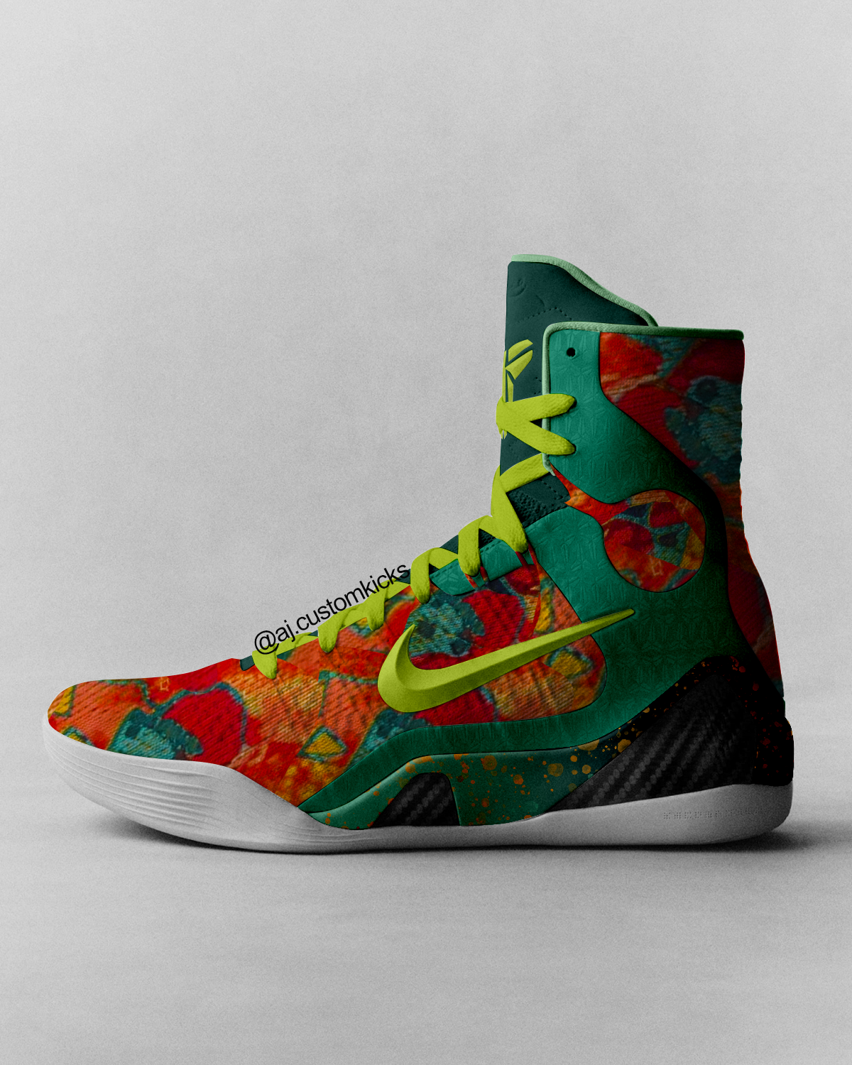Kobe 9 "What The" Custom High