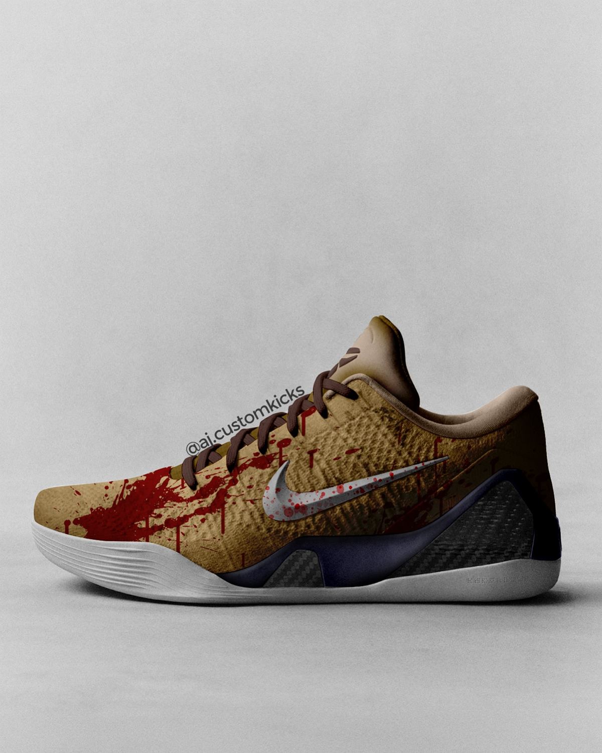 Kobe 9 "Leatherface" Custom