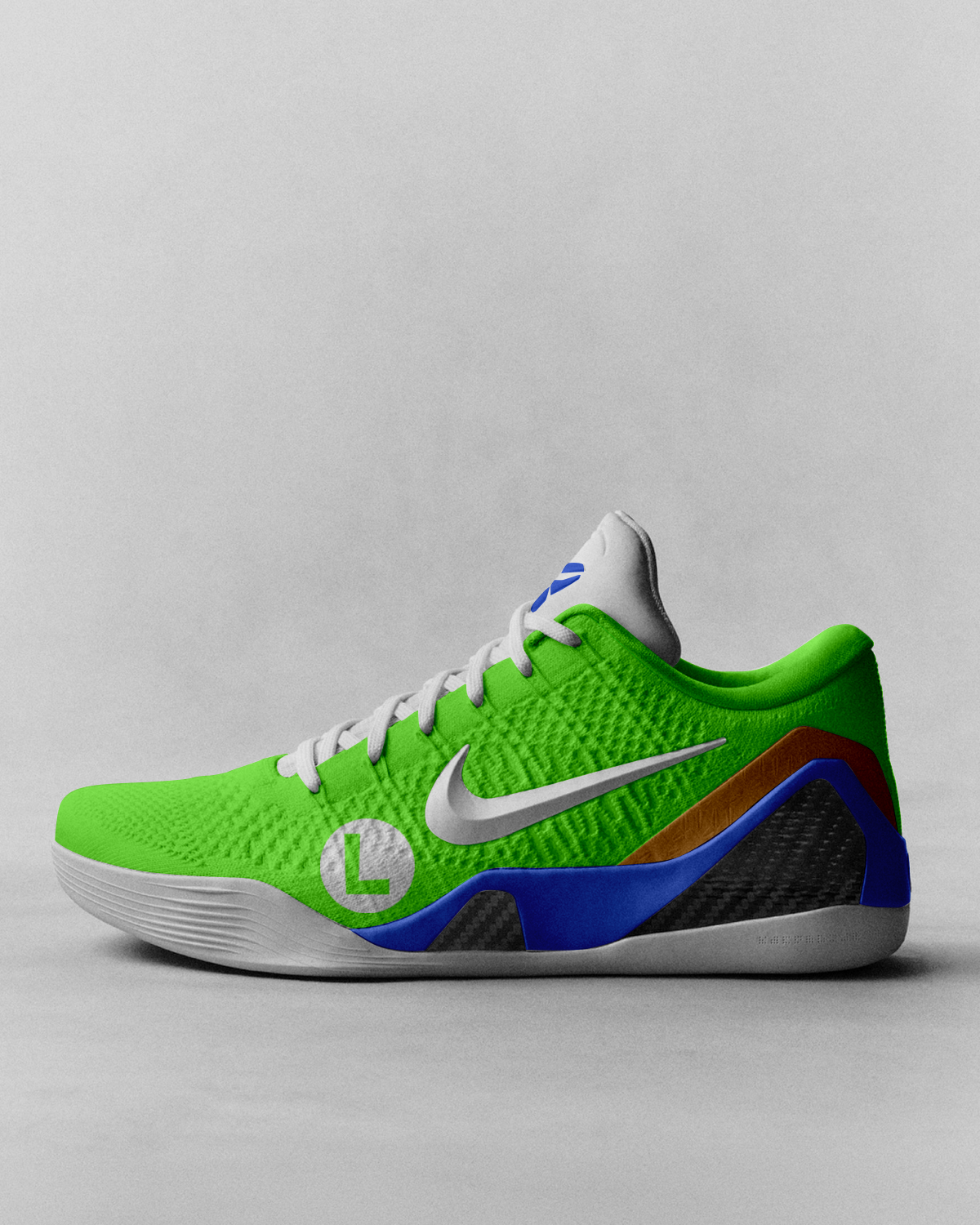 Kobe 9 "Luigi" Custom