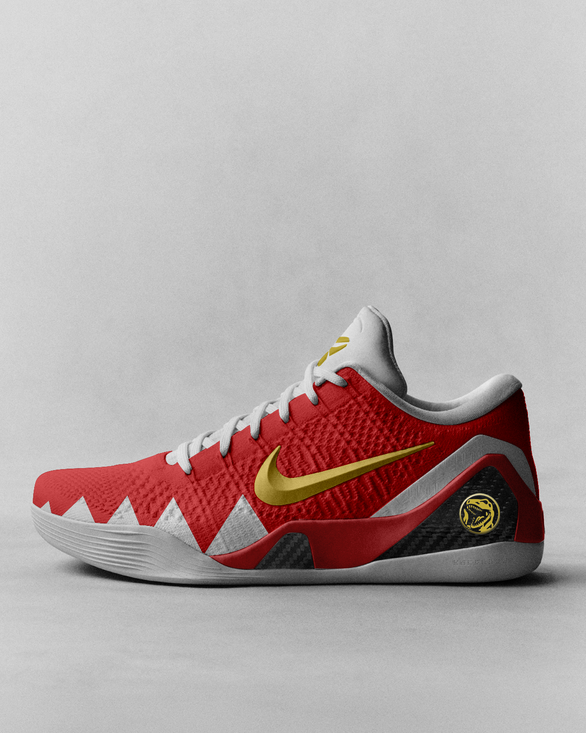 Kobe 9 "Red Ranger" Custom
