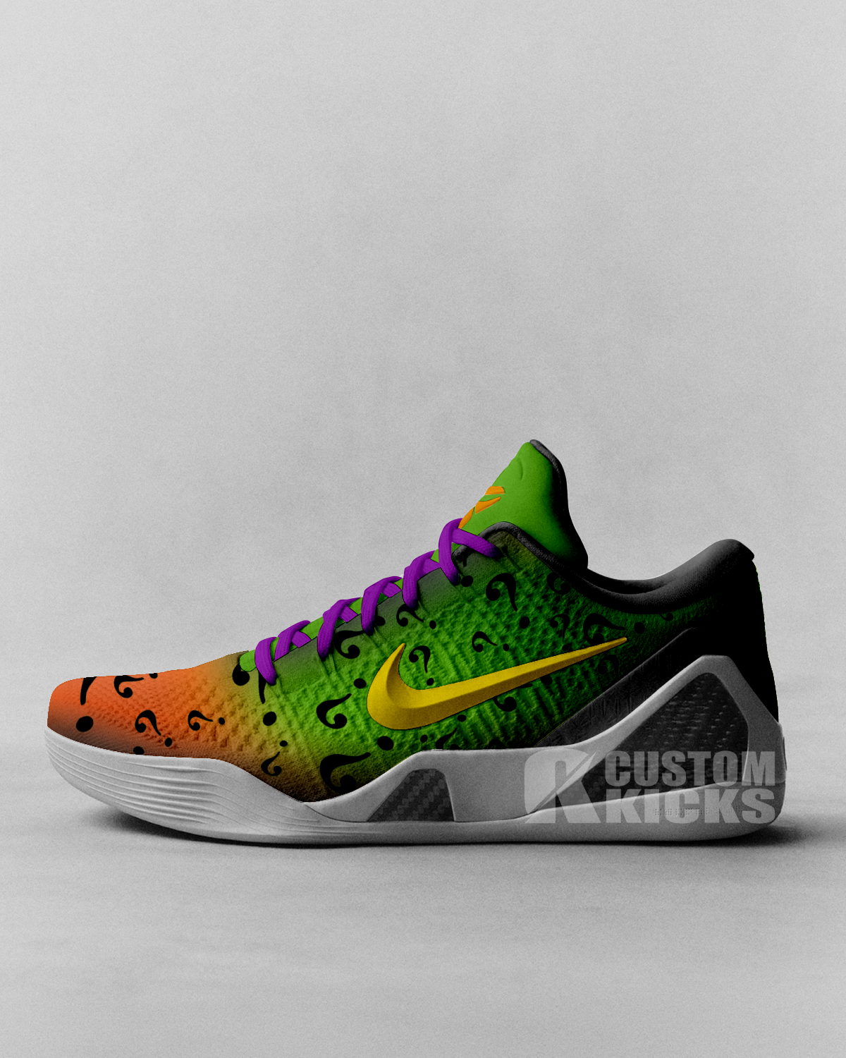 Kobe 9 "Riddler" Custom