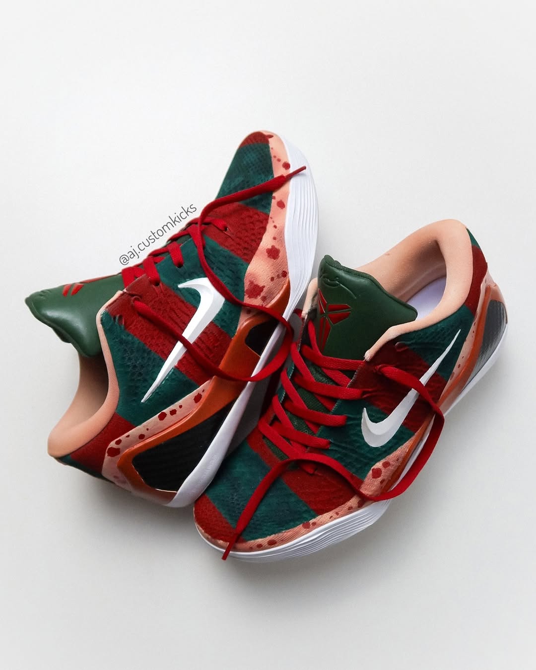 Kobe 9 'Freddy Krueger' Custom