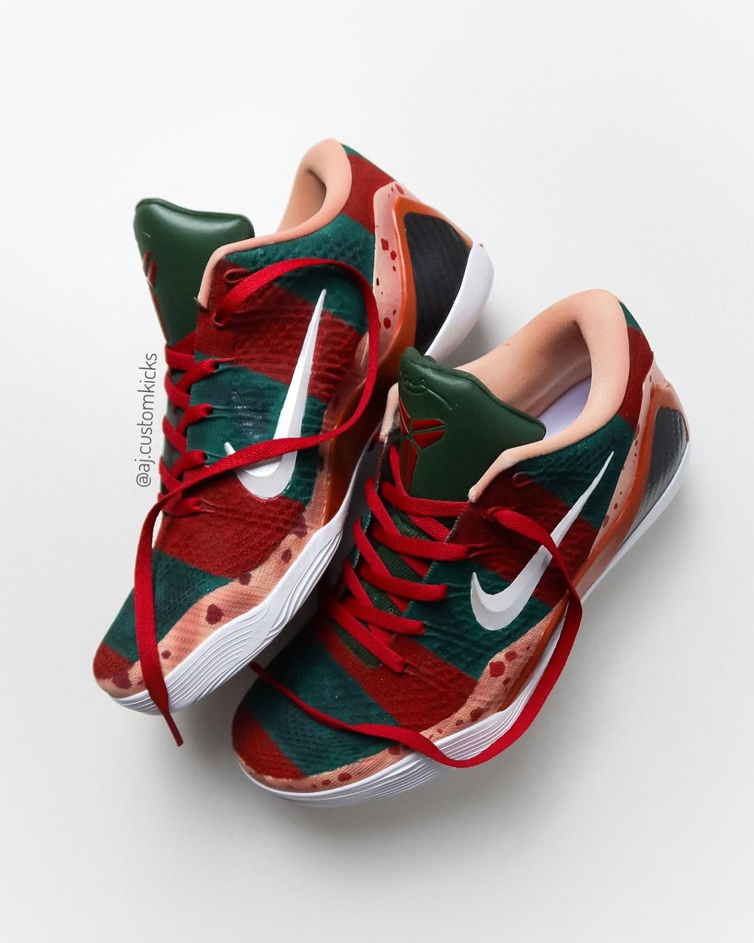 Kobe 9 'Freddy Krueger' Custom