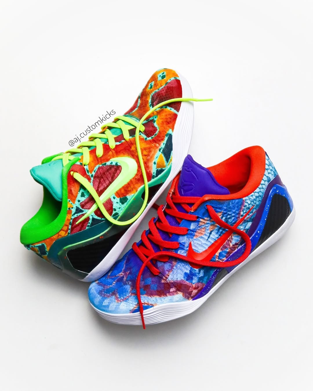 Kobe 9 'What The Kobe' Custom
