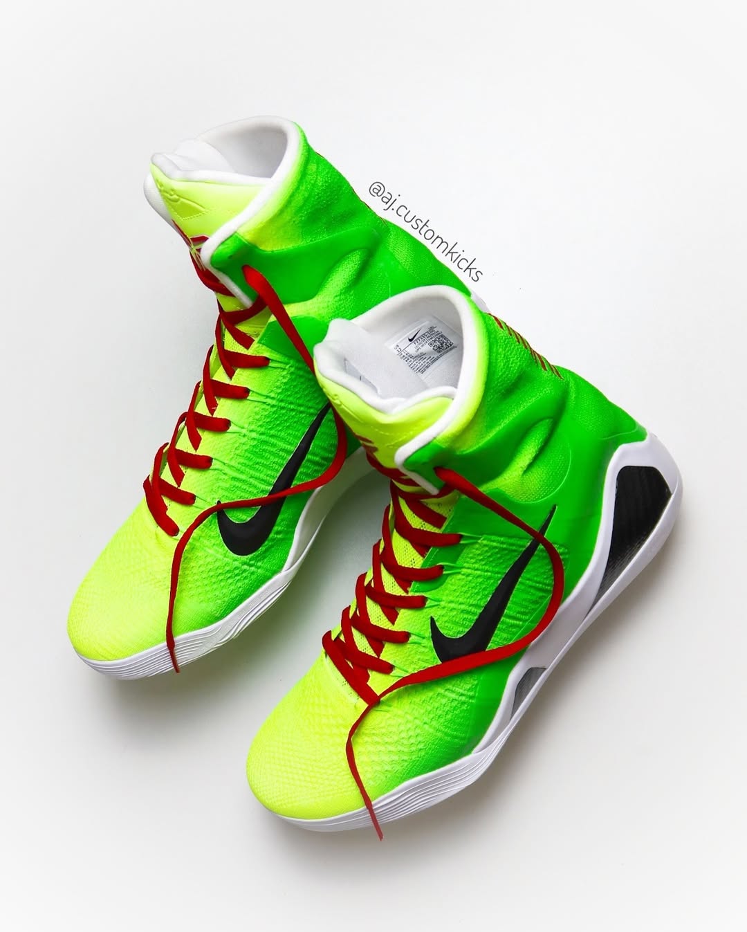 Kobe 9 High 'Grinch' Custom