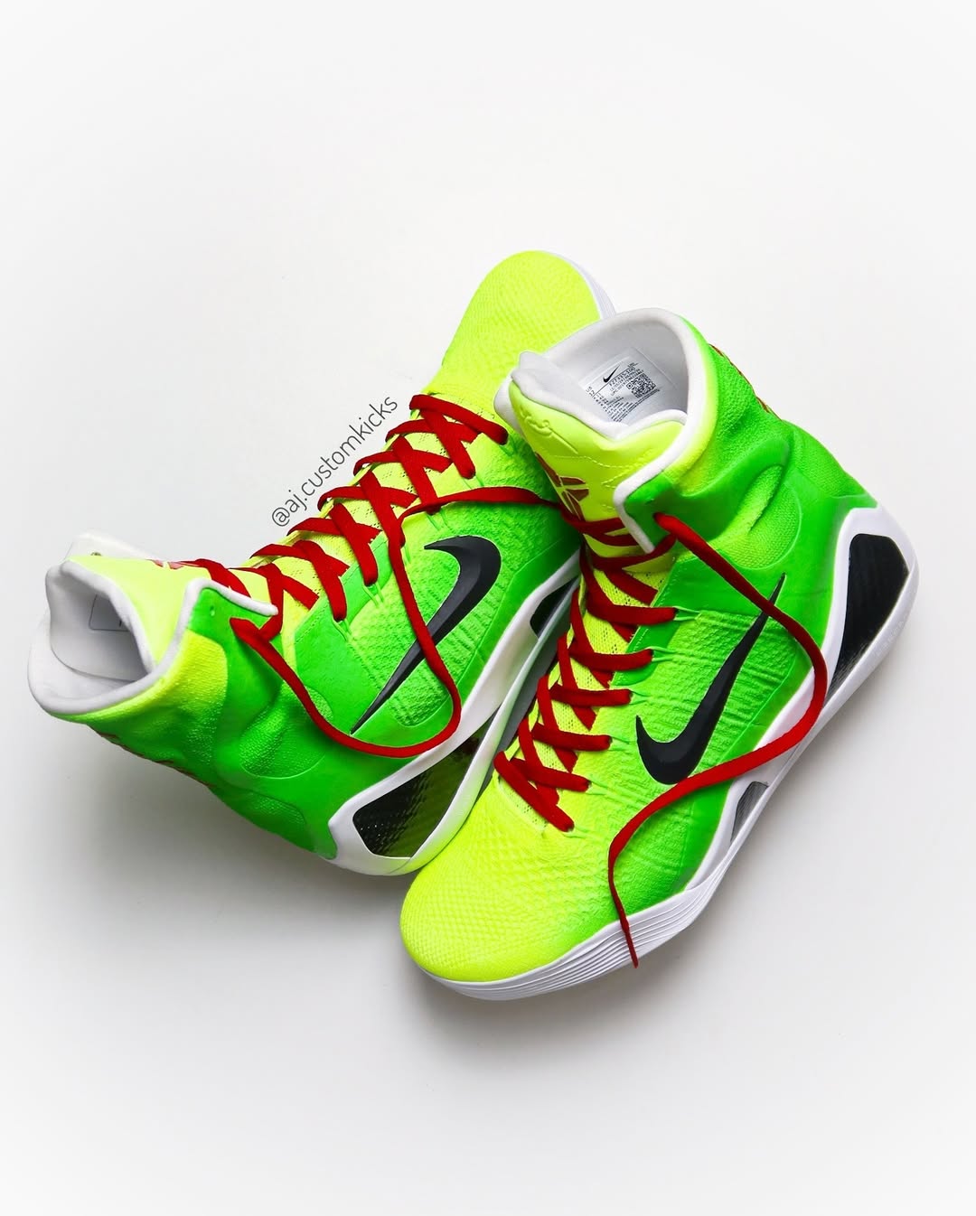 Kobe 9 High 'Grinch' Custom