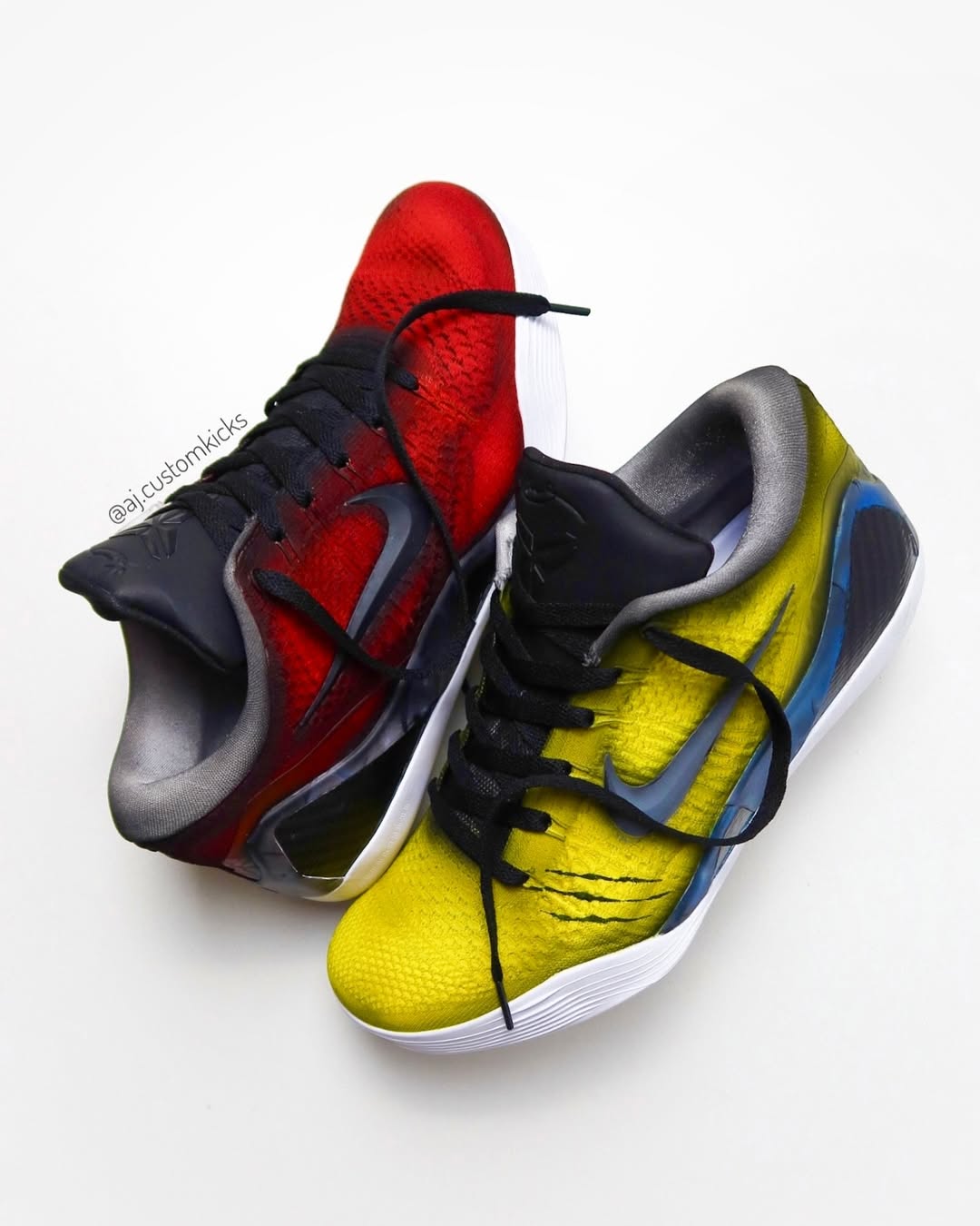 Kobe 9 'Deadpool x Wolverine' Custom
