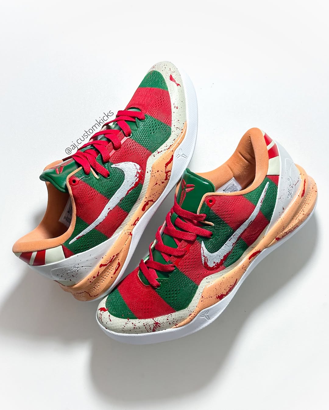 Kobe 8 'Freddy Krueger' Custom