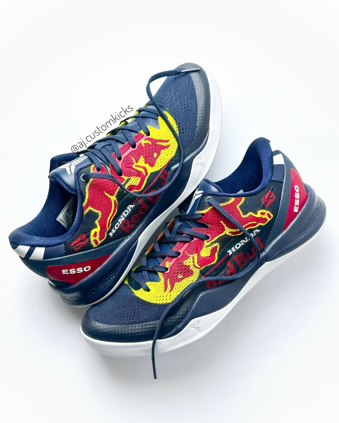 Kobe 8 'Red Bull RB16' Custom