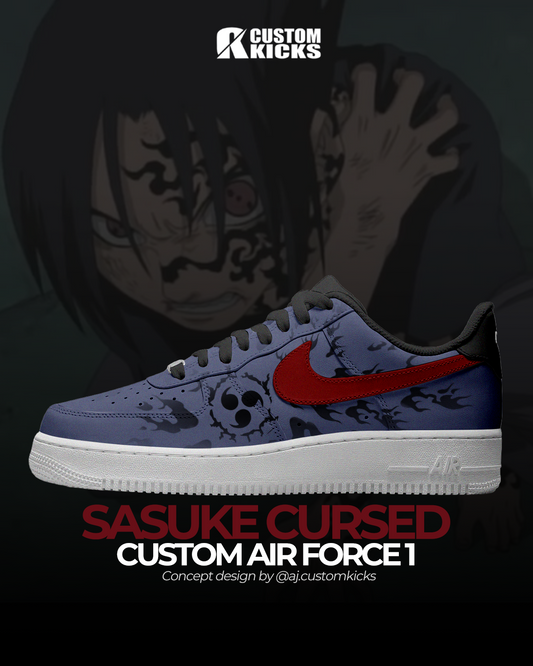 AF1 "Sasuke Cursed" Custom