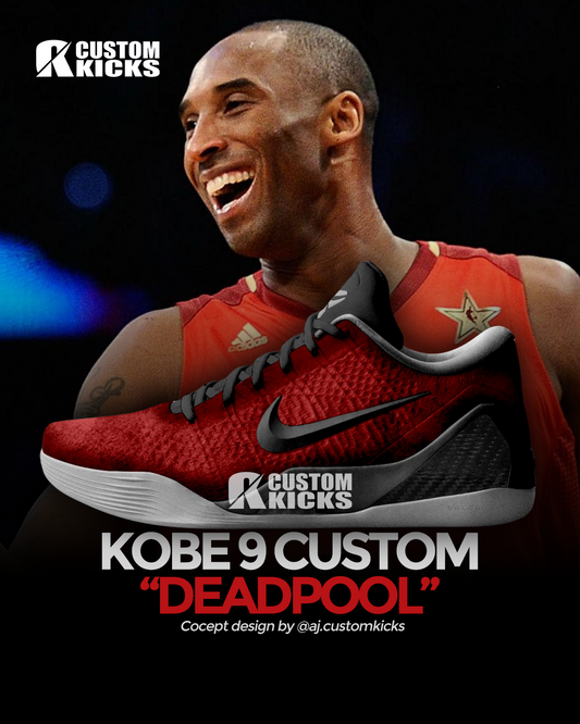 Kobe 9 "Deadpool" Custom