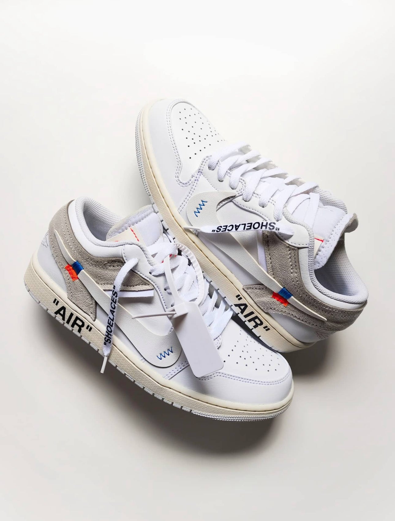 Jordan 1 Low "Off-White Alasaka" Retor Custom