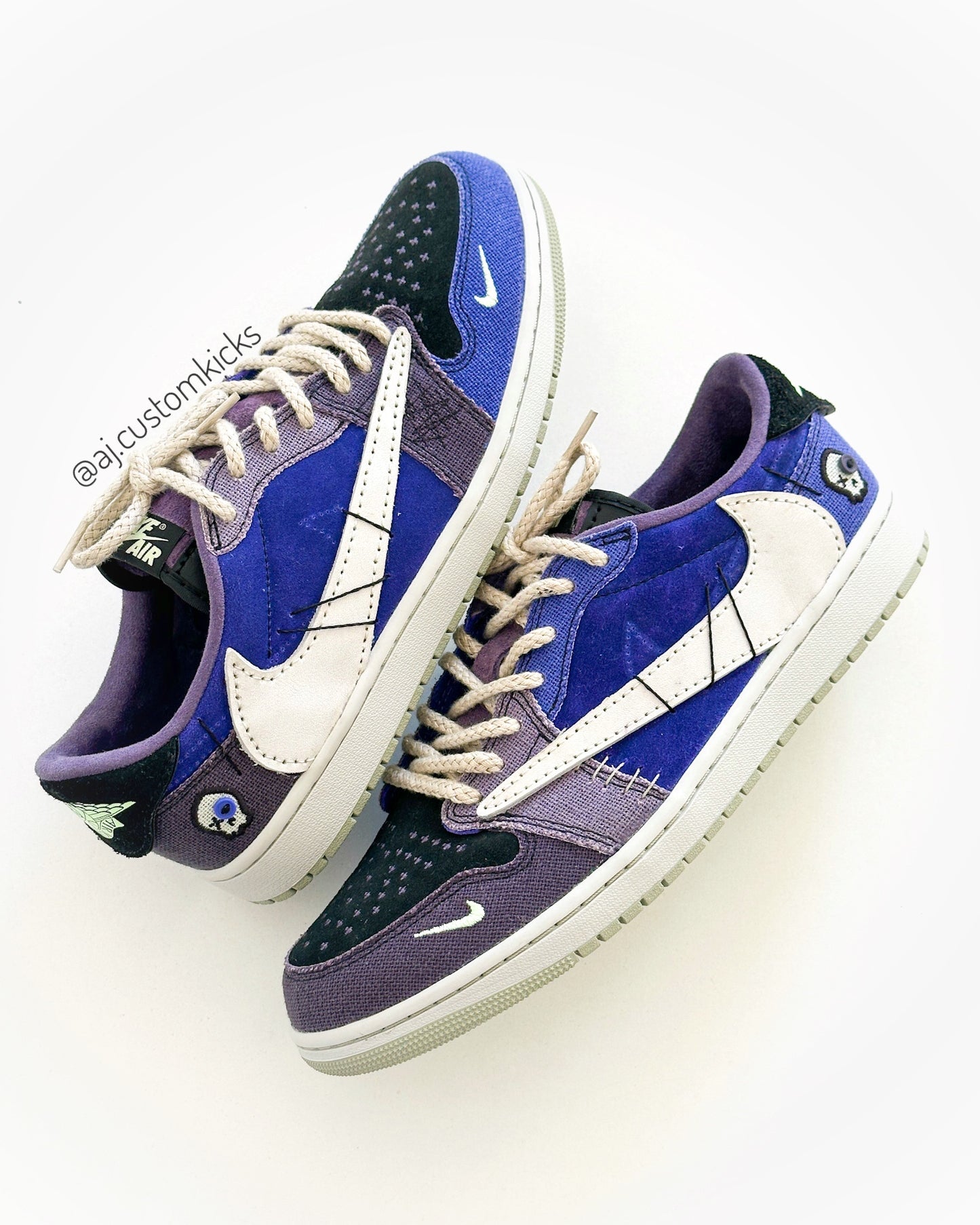 Jordan 1 Low "Travis Scott Voodoo" Custom