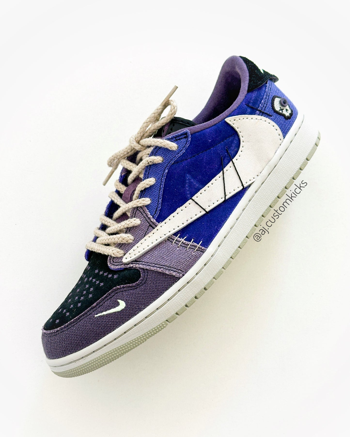 Jordan 1 Low "Travis Scott Voodoo" Custom