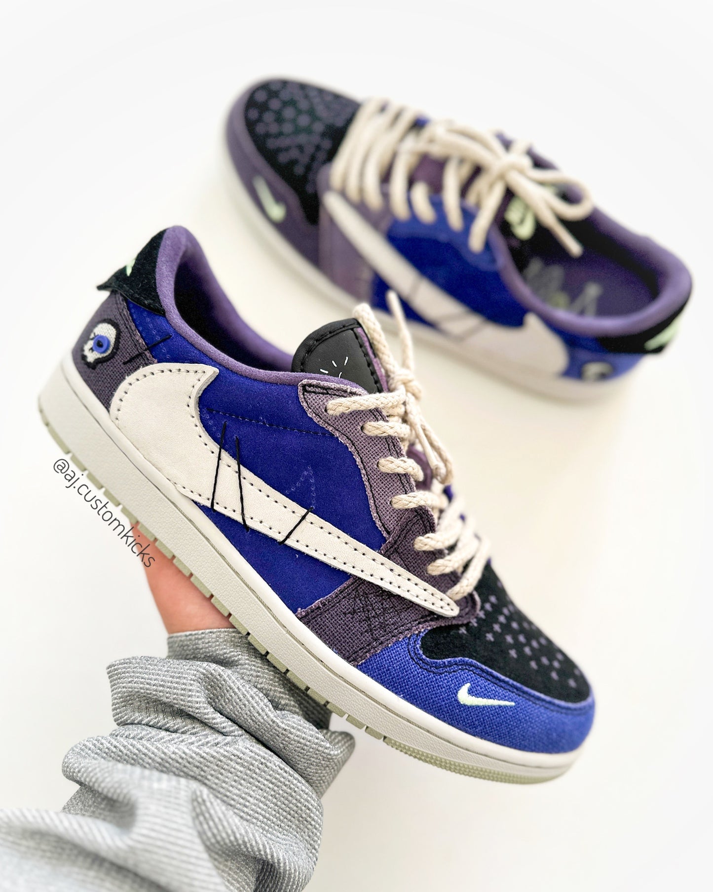 Jordan 1 Low "Travis Scott Voodoo" Custom