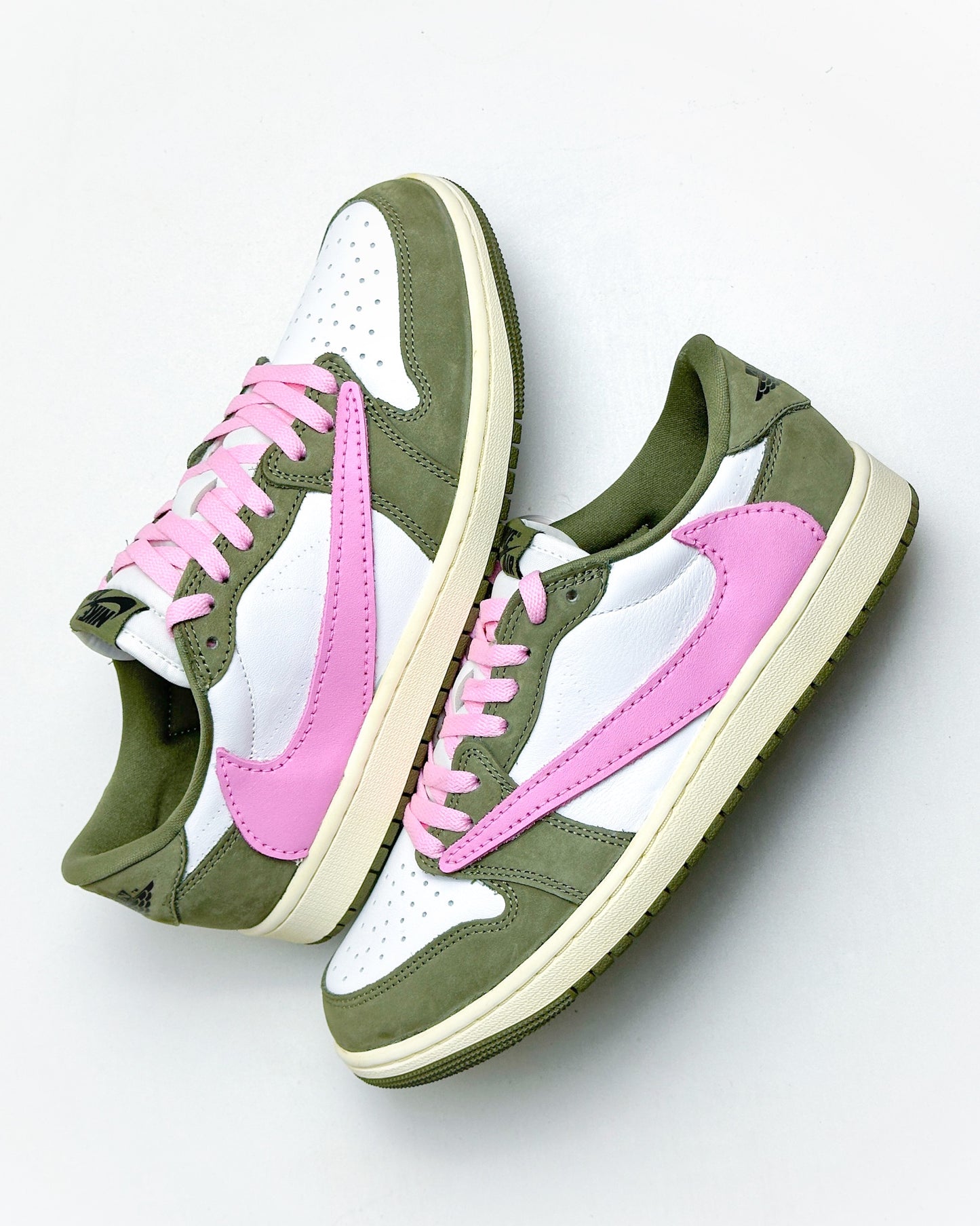 Jordan 1 Low "Matcha Strawberry TS" Custom