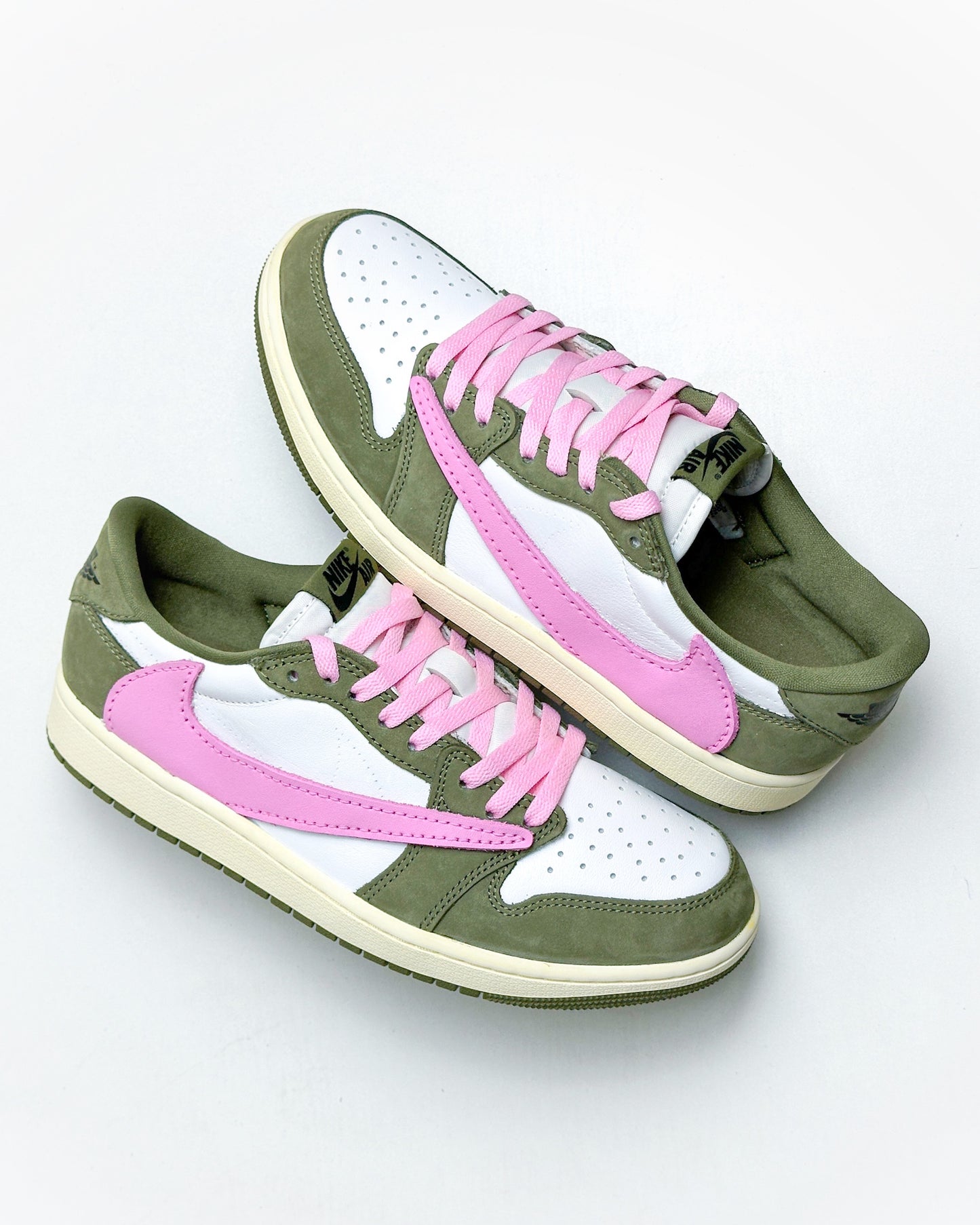 Jordan 1 Low "Matcha Strawberry TS" Custom