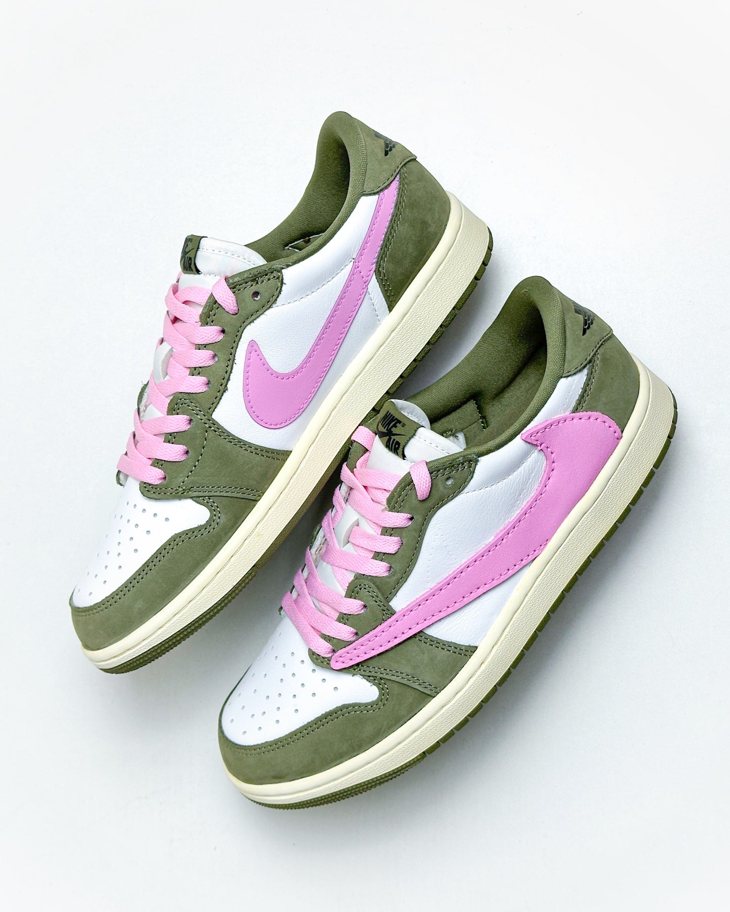 Jordan 1 Low "Matcha Strawberry TS" Custom