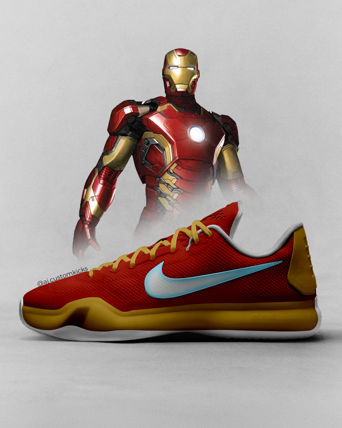 Kobe 10 "Ironman" Custom