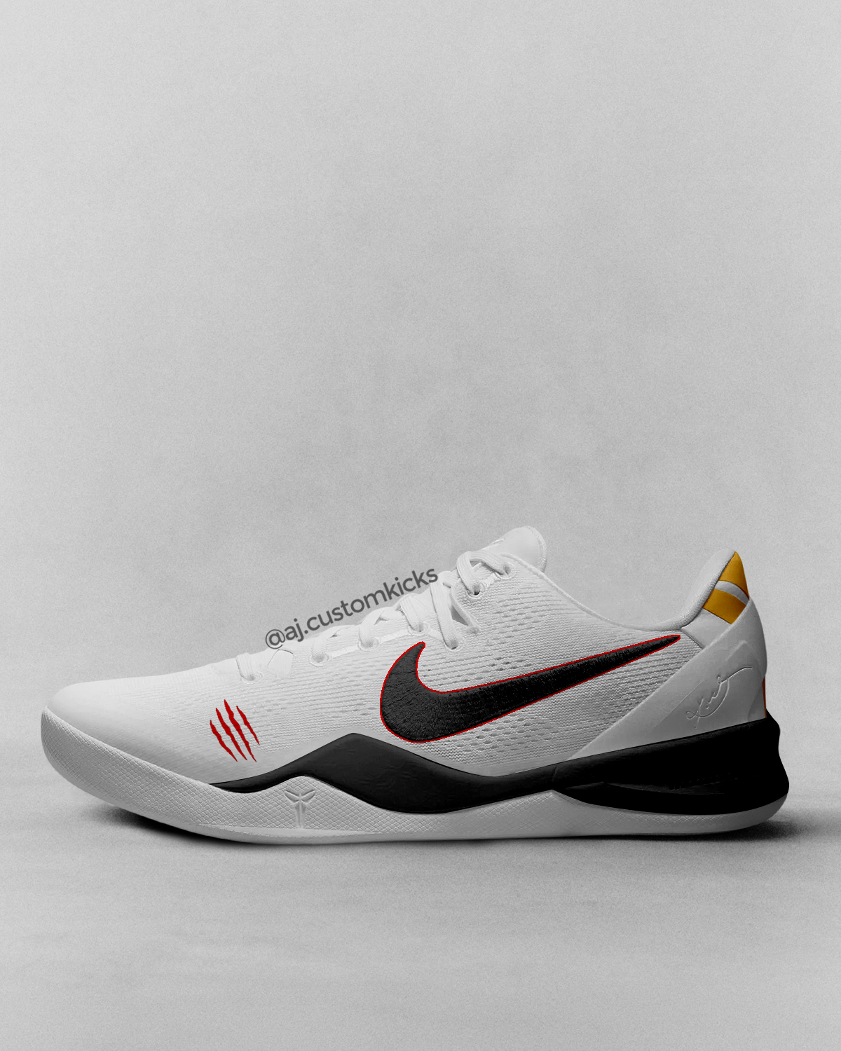 Kobe 8 "Bruce Lee Alternate" Custom