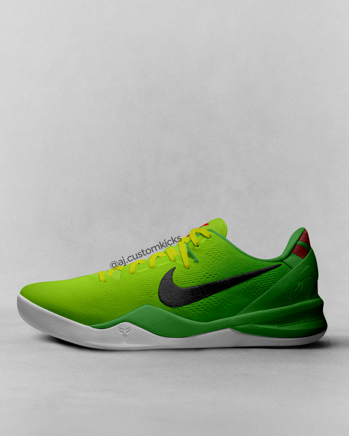 Kobe 8 "Grinch" Custom