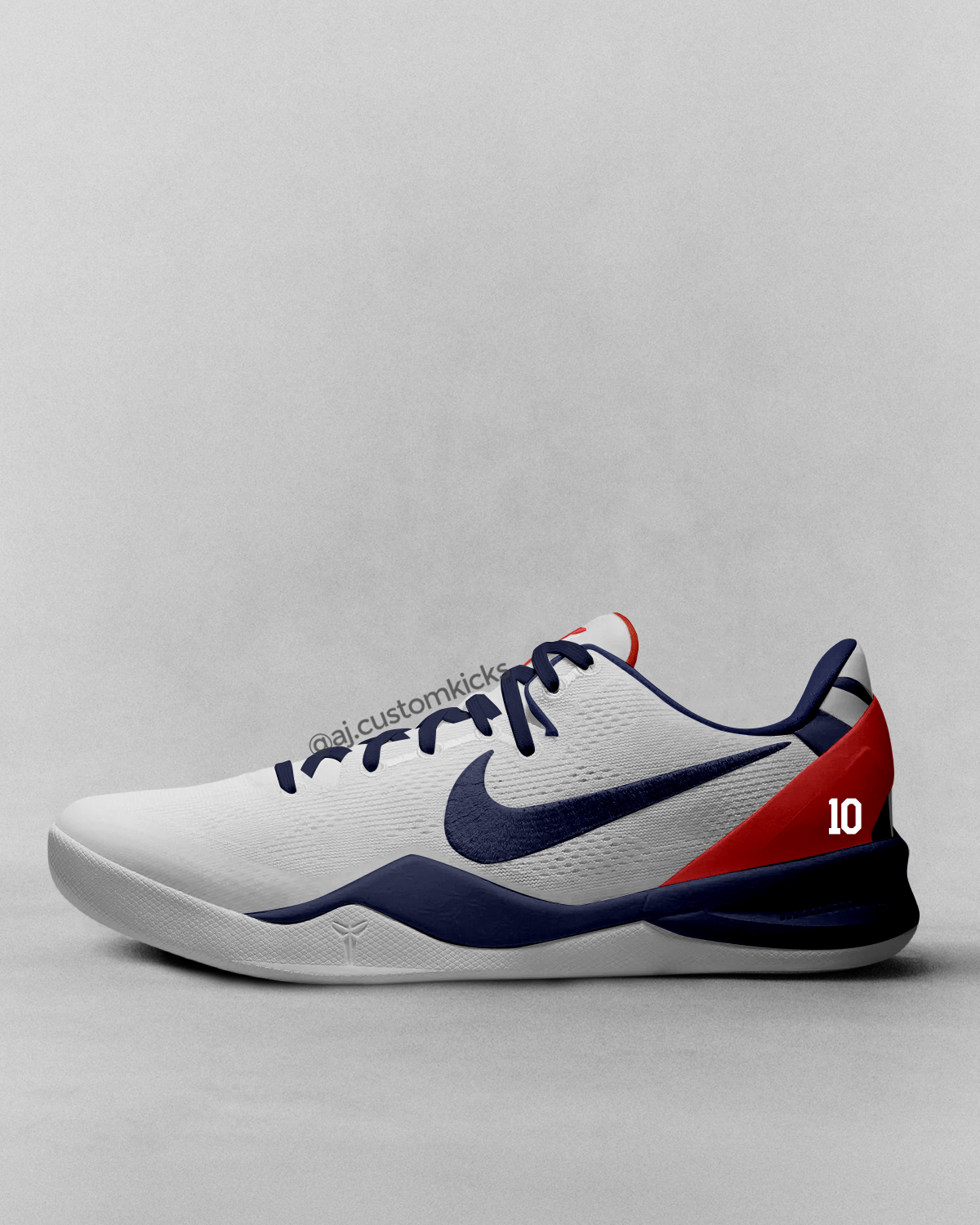 Kobe 8 "USA Home" Custom