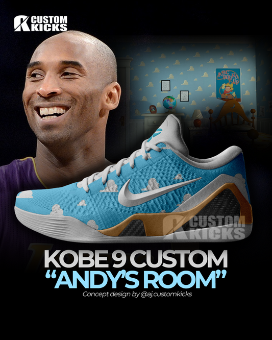 Kobe 9 "Andy's Room" Custom