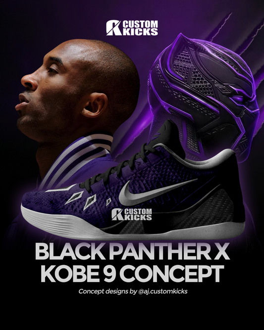 Kobe 9 "Black Panther" Custom