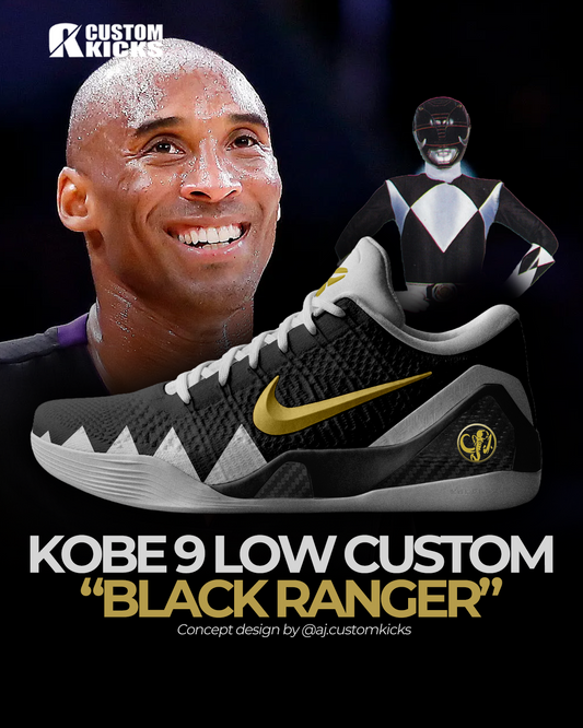 Kobe 9 "Black Ranger" Custom