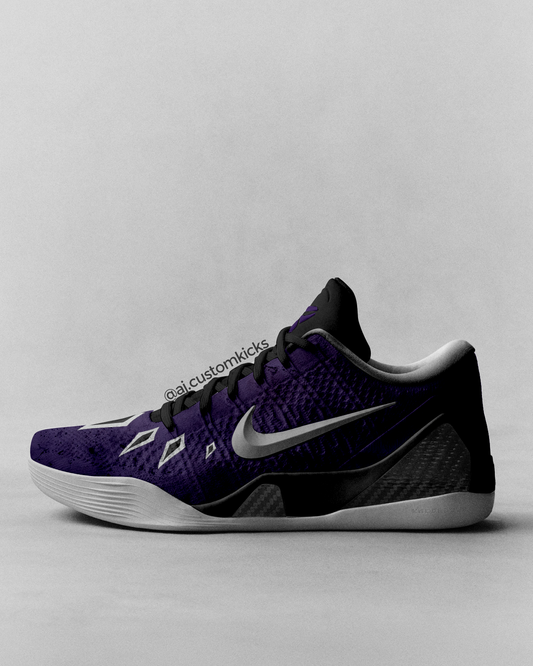 Kobe 9 "Black Panther" Custom Low