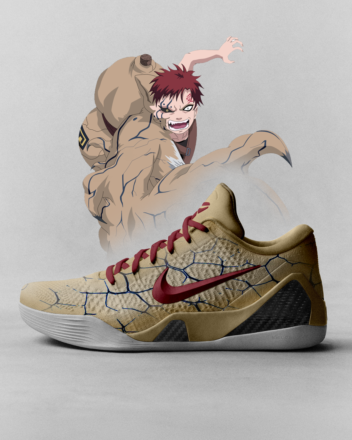 Kobe 9 "Gaara" Custom
