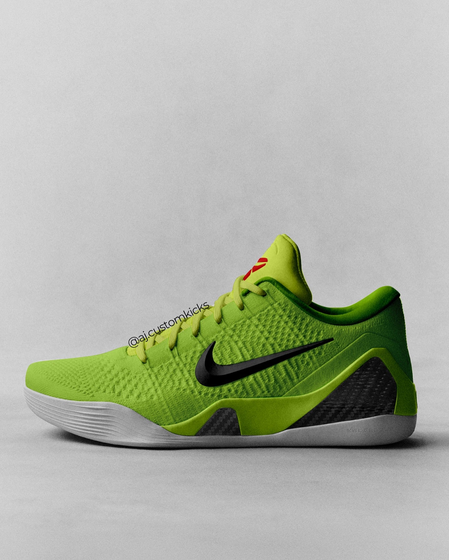 Kobe 9 "Grinch" Custom Low