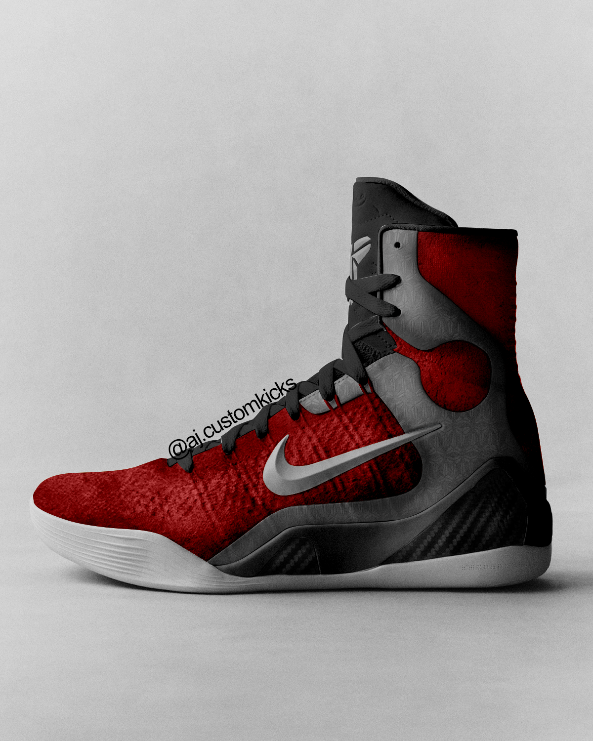 Kobe 9 "Deadpool" Custom High