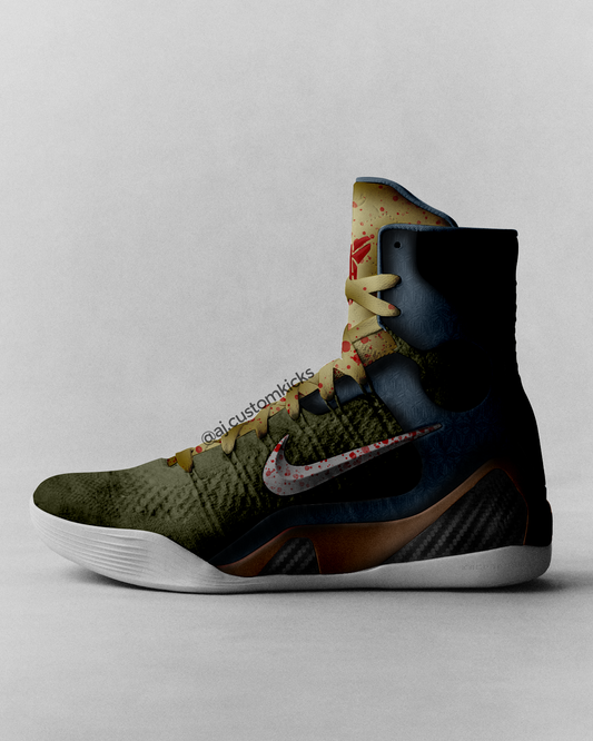 Kobe 9 "Jason Vorhees" Custom High