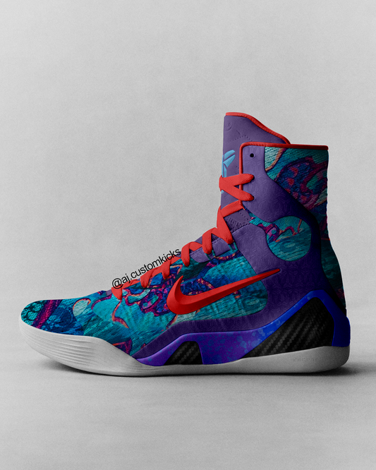 Kobe 9 "What The" Custom High