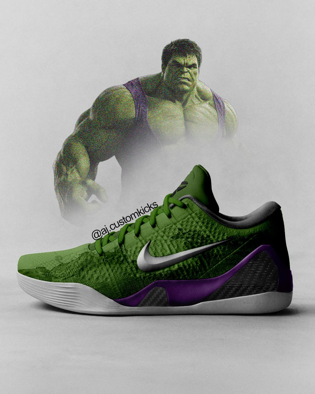 Kobe 9 "Hulk" Custom