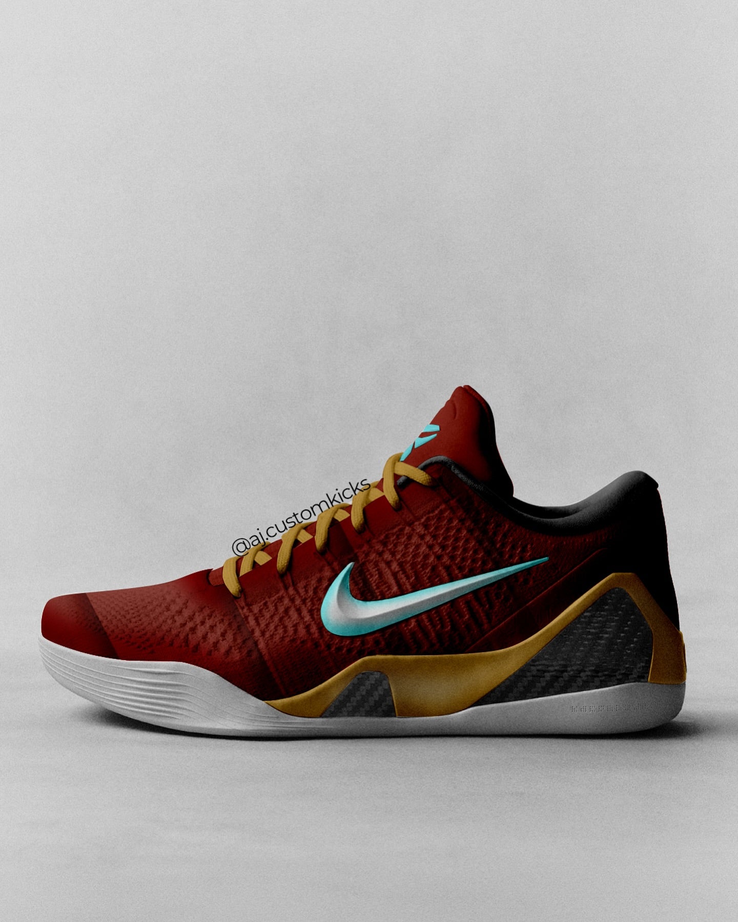 Kobe 9 "Iron Man" Custom Low