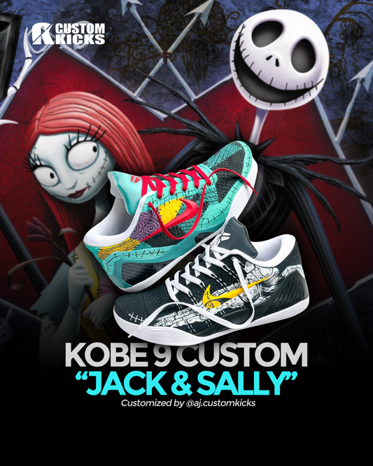Kobe 9 'Jack and Sally' Custom