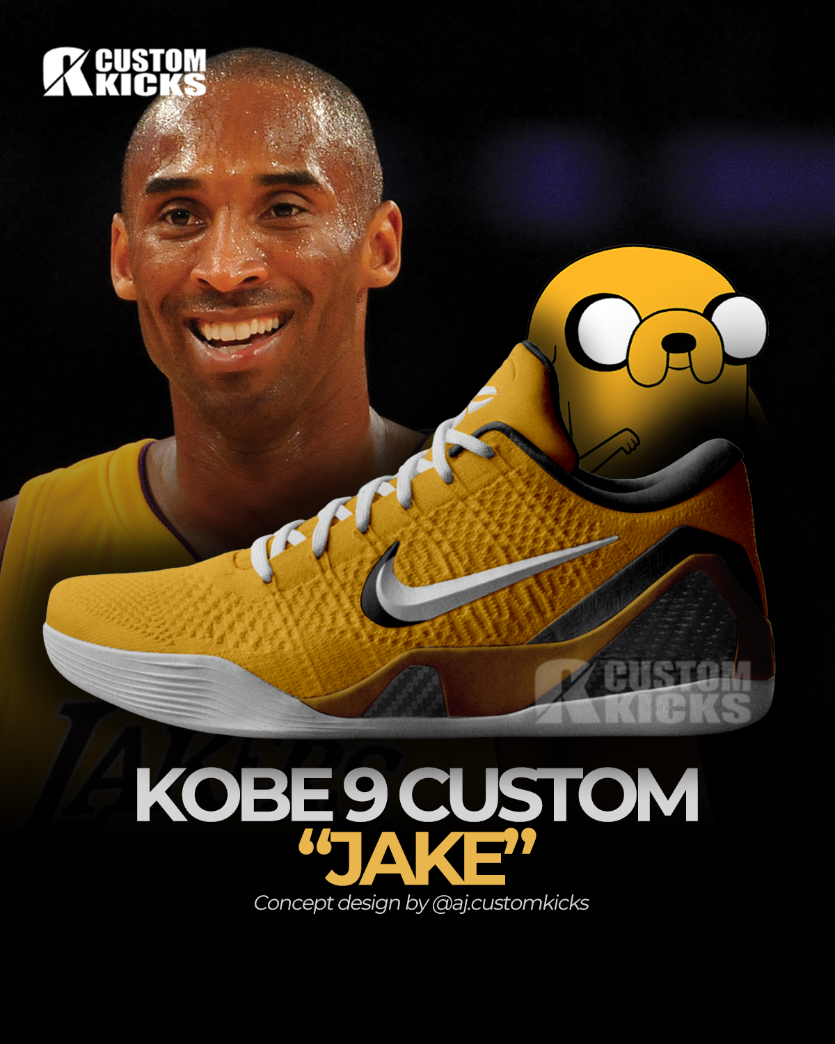 Kobe 9 "Jake" Custom