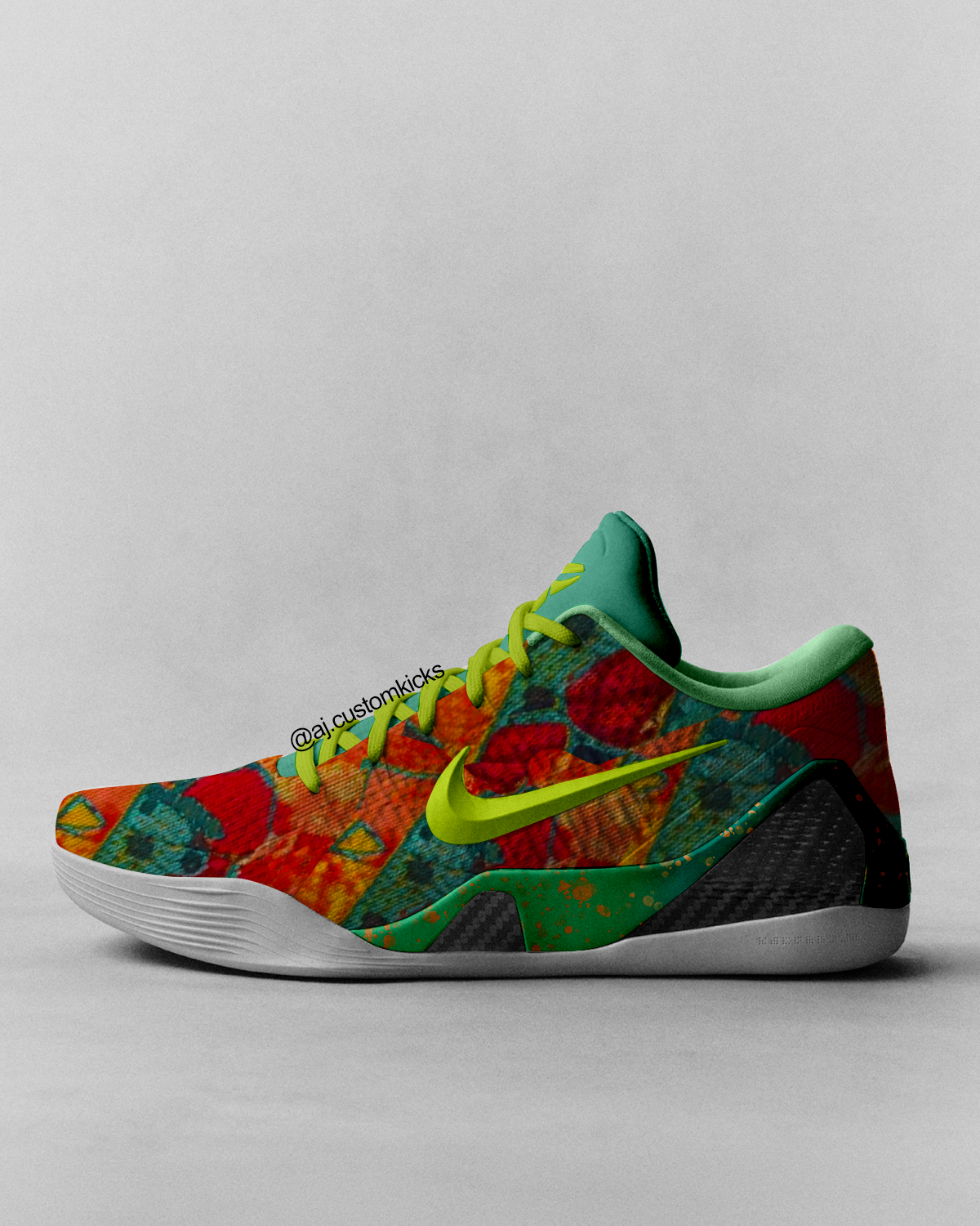 Kobe 9 "What The" Custom Low