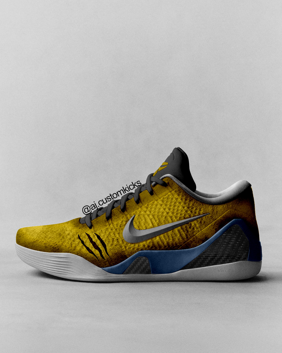 Kobe 9 "Wolverine" Custom Low